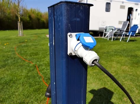 electrical box for camping|campgrounds with electrical hookups.